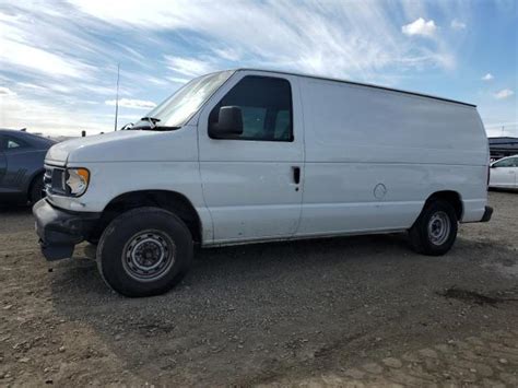 Ford Econoline E Van Ftre X Ha Bid History Bidcars