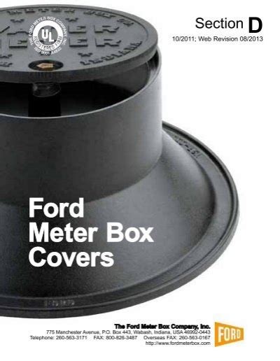 Catalog Section - Ford Meter Box