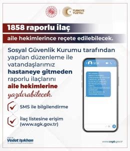 Bin 858 Raporlu Ilaç Daha Aile Hekimlerince Reçete Edilebilecek Ankara