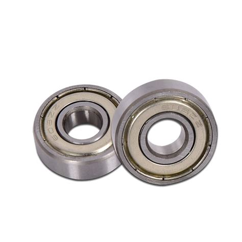 608 ZZ Ball Bearing 8x22x7 Dual Shielded Metal Chrome Skateboard 608ZZ