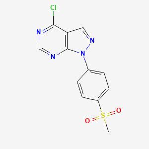 Buy 4 Chloro 1 4 Methanesulfonyl Phenyl 1H Pyrazolo 3 4 D Pyrimidine