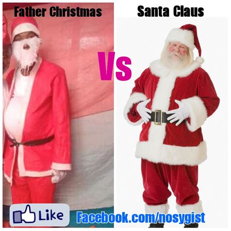 The Difference Between Father Christmas And Santa Claus Jokes Etc