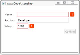 Wpf Textbox Validation With Idataerrorinfo Code Arsenal