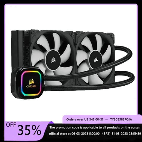 Corsair Radiador Para CPU Refrigerado A Gua H100i RGB Pro 240mm Escape