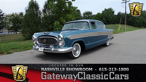 1957 Nash Ambassador Gateway Classic Cars Nashville 844 Youtube