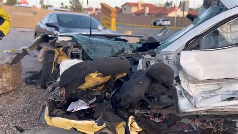 Two Teens Killed In Southeast Las Vegas Valley Crash Identified