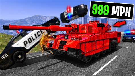 Upgrading Slowest To Fastest Tank On GTA 5 RP YouTube