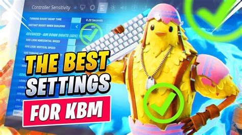 How To Find The Best Keyboard And Mouse Keybinds Sensitivity And Settings Fortnite Tips And Tricks