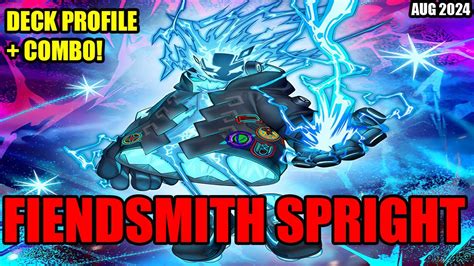 Fiendsmith Spright Yu Gi Oh Deck Profile Combo August Youtube