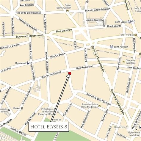 Location - Elysees 8 Hotel, Paris