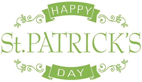 Happy Saint Patrick's Day PNG Clip Art Image | Gallery Yopriceville ...