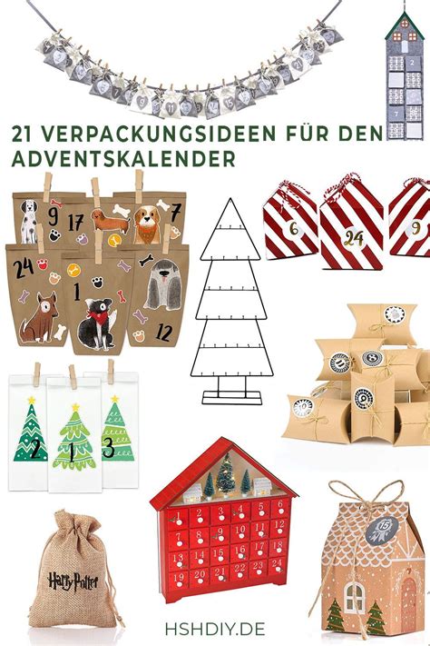 21 Verpackungsideen für den Adventskalender Home Sweet Home