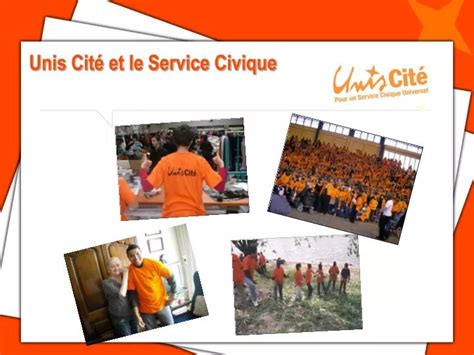 PPT Unis Cité et le Service Civique PowerPoint Presentation free