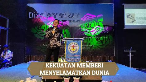 Ibadah Raya Dscm Karanganyar April Kekuatan Memberi