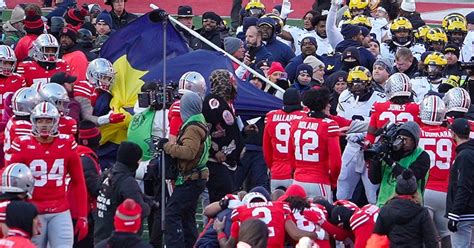 Big Ten Levies Punishment For Michigan Ohio State For Postgame Brawl