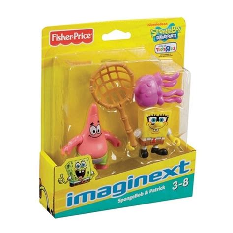 Imaginext Bob Esponja E Patrick W9586 1 Mattel Em Promoção Na