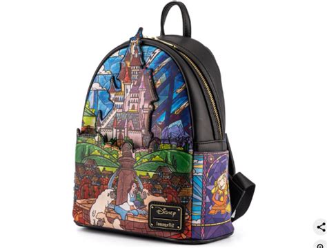 Sac Dos Loungefly Disney La Belle Et La B Te Ch Teau Au