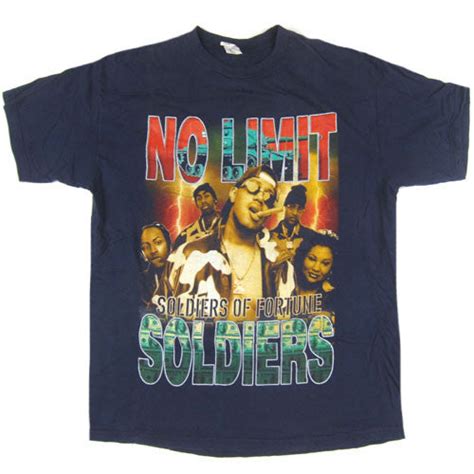 Vintage No Limit Soldiers Master P T-Shirt Silkk the Shocker C-Murder ...