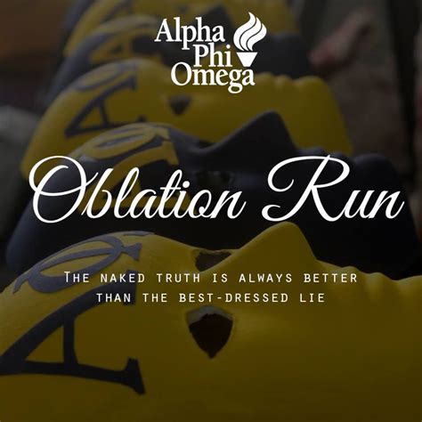 Alpha Phi Omega Run