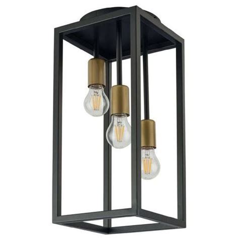 Plafon Lampa Sufitowa Vigo 32225 Metalowa Oprawa Loftowa Klatka