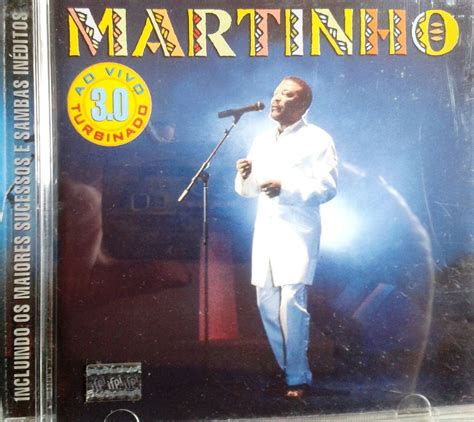 Cd Original Martinho Ao Vivo Turbinado Item De M Sica Usado