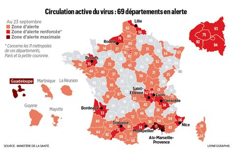 Covid Alerte Renforc E Maximale La Nouvelle Carte De France De