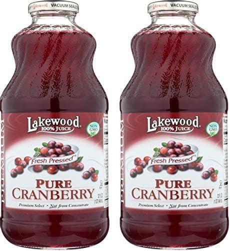 Amazon Lakewood Pure Cranberry Juice Oz Pack Of