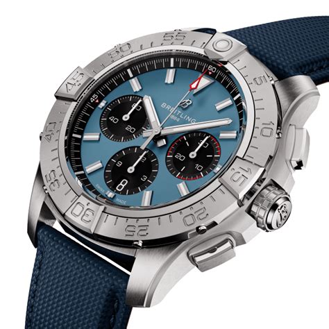 Avenger B01 Chronograph 44 Stainless Steel Blue AB0147101C1X1