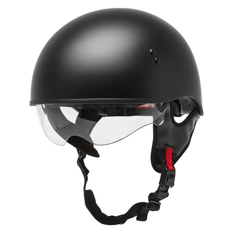 Gmax H Hh Naked X Small Matte Black Half Shell Helmet