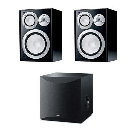 Yamaha Ns Bookshelf Speaker Pair Ns Sw W Powered