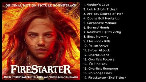 Firestarter OST Original Motion Picture Soundtrack YouTube