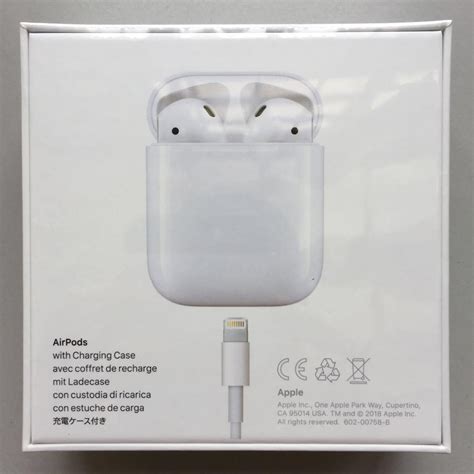 🆕Apple AirPods 2 Gen 2 with Charging Case 2019 Version 2nd Second ...