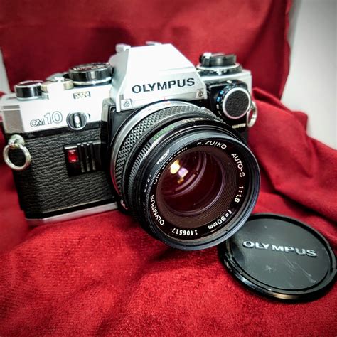 952 ランプ シャッターok Olympus Om 10 F Zuiko Auto S F 1 8 50mm オリンパス レンズ交換式一眼レフ フィルムカメラ 昭和レトロ オリンパス ｜売買