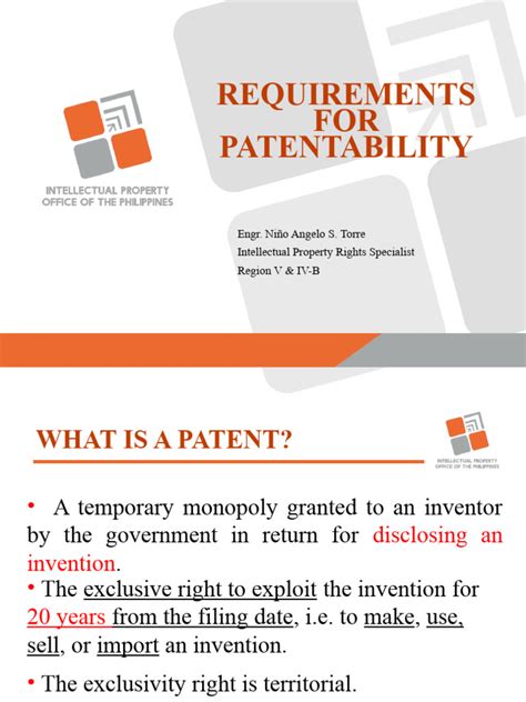 Requirements For Patentability Pdf Prior Art Novelty Patent