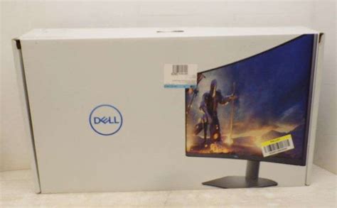 32" Dell curved gaming monitor, NIB - Albrecht Auction Service