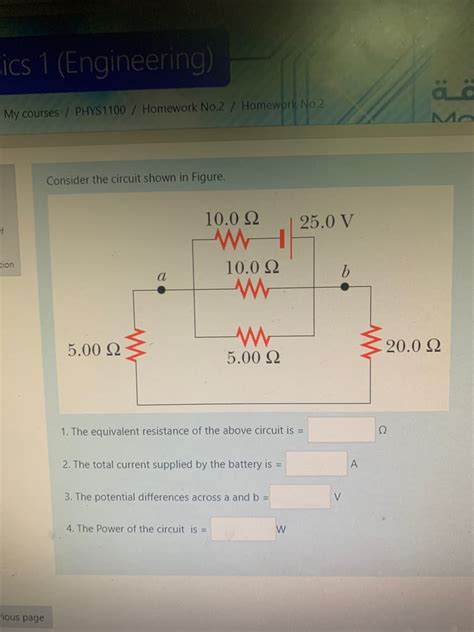 Answered Consider The Circuit Shown In Figure Bartleby