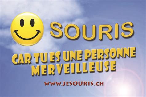 Tu Es Une Personne Merveilleuse Je Souris