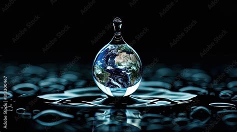 Water conservation image , Save water concept Stock Illustration ...