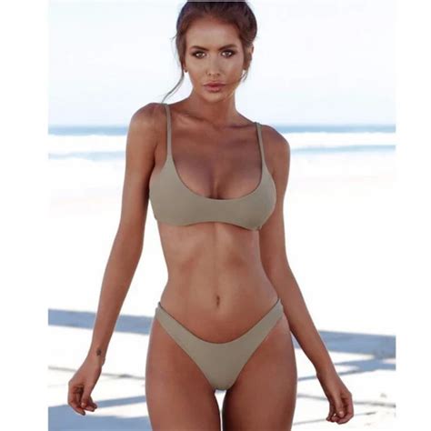 Sexy Micro Bikini Plus Size Swimwear Women Swimsuit Female Beach Wear