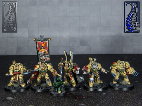 The Dark Angels Deathwing Command Squad Rwarhammer