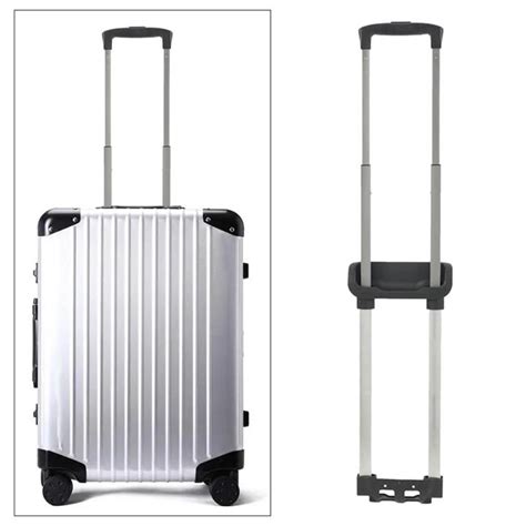 Footful Suitcase Telescopic Handle Folding Handle Travel Luggage For