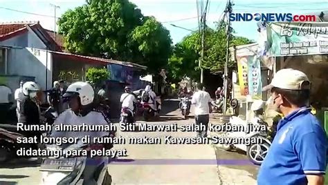 Rumah Duka Korban Longsor Sawangan Ramai Didatangi Pelayat Video