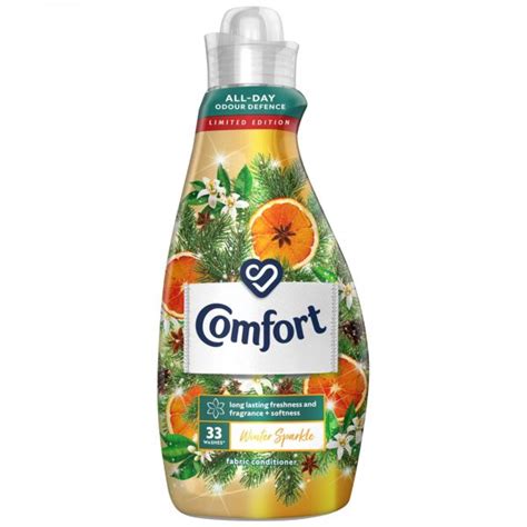 Comfort Fabric Conditioner Winter Sparkle 33 Washes 1 16L Branded