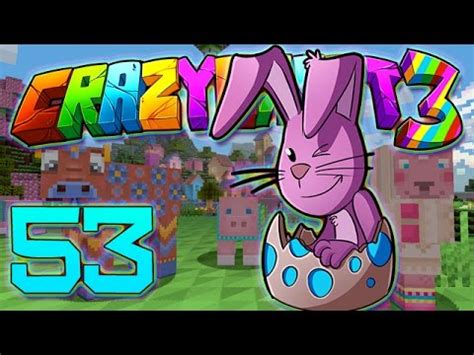 Minecraft Crazy Craft How To Make An Easter Bunny Farm Mod