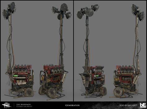 ArtStation - Generator - Dead by Daylight, Eric Bourdages | Daylight ...