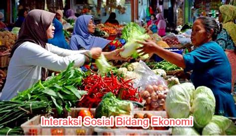 Perubahan Sosial Di Bidang Ekonomi Penggambar