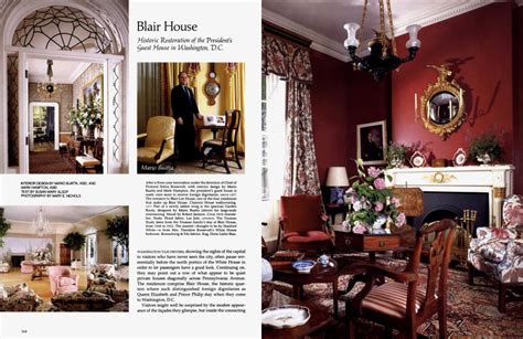 Blair House | Architectural Digest | OCTOBER 1988