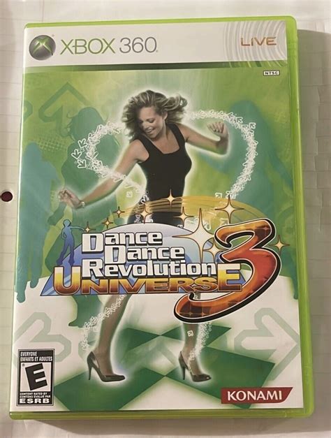 Dance Dance Revolution Universe 3 XBox 360 Game EBay