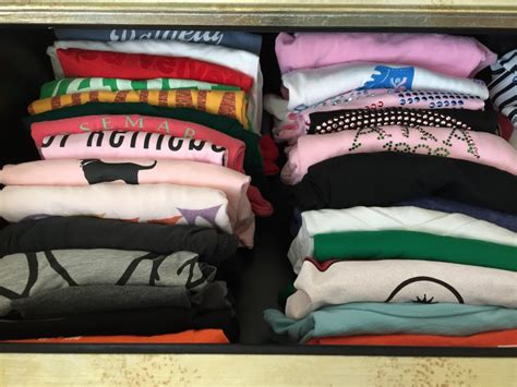 The Best Way To Organize T Shirts Sherrelle