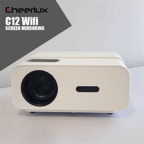 Cheerlux C12E Wifi Proyektor 3600 Lumens Projector 1080P Lazada Indonesia